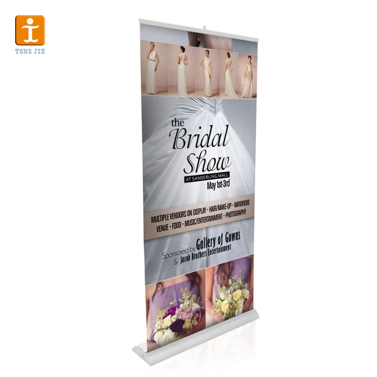 Premium Silver Base for Roll up Banner in Trade Show