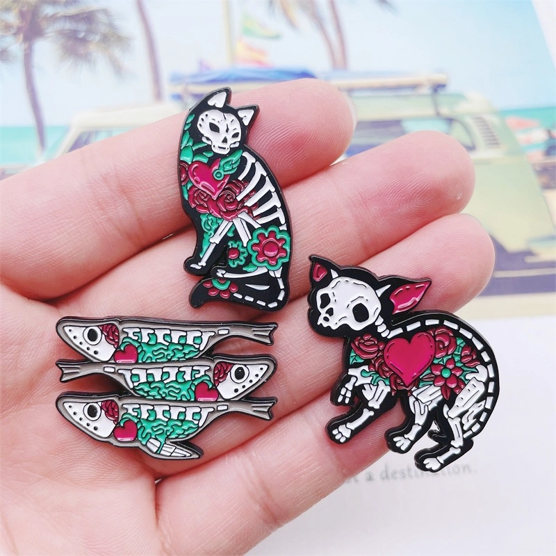 Wholesale/Suppliers Custom Colorful Soft Enamel Lapel Pin/Metal Badge with Rubber Cap