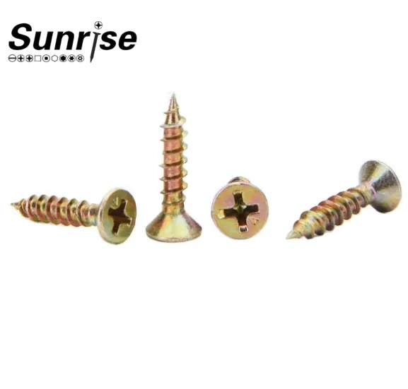 Self-Tapping Screw Furniture Flat Head Fiberboard Screw Cross Countersunk Head Screw