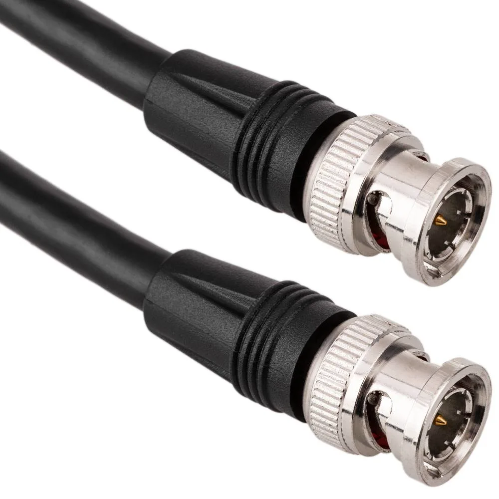 Cable coaxial BNC 12G de alta calidad HD SDI macho a macho de 10 m.