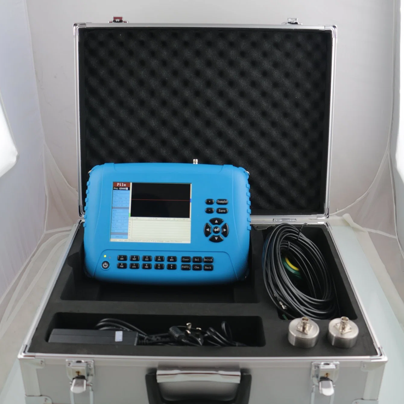 Ultrasonic Pulse Test Equipment with Velocity Non Metal Ultrasonic Detector