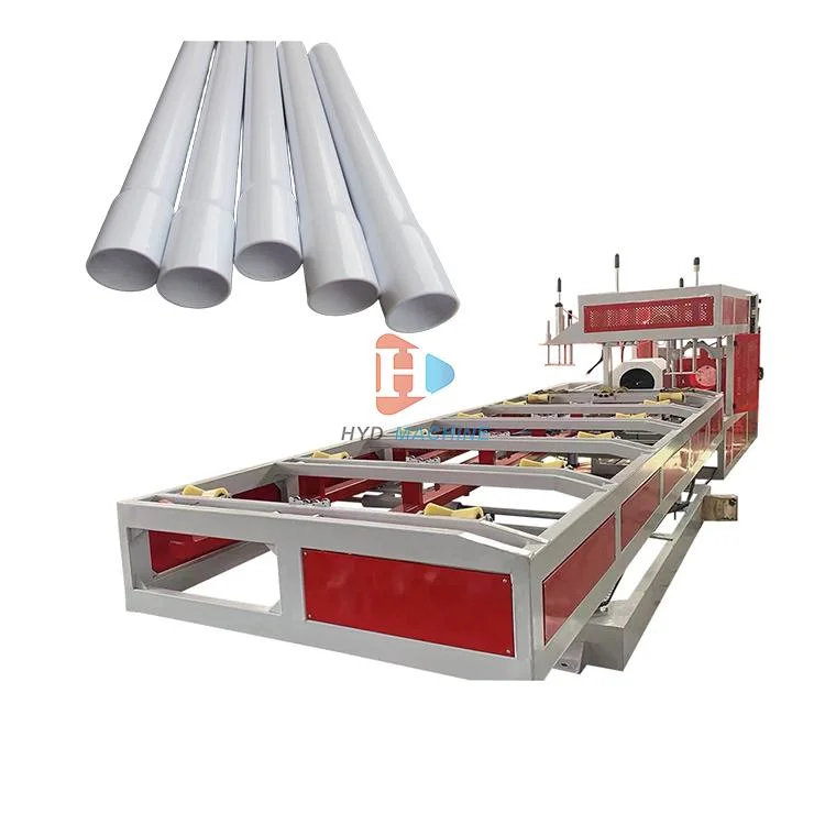 Plastic PVC/CPVC/UPVC Water& Electric Conduit Pipe/Tube (extruder, haul off, cutting winding, belling) Extrusion/Extruding Making Production Line Machine