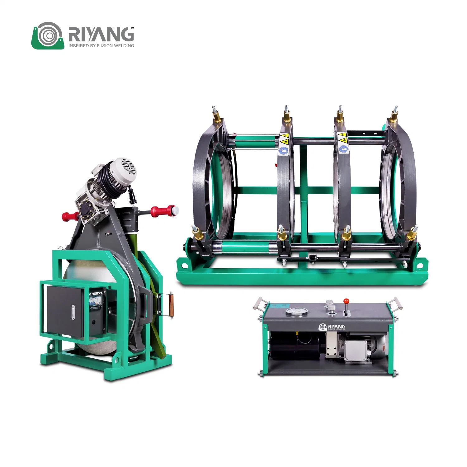 Riyang 315-630mm HDPE-Rohrschweißmaschine/Stumpfschweißmaschine/Thermofusion/Polyethylen-Heizplatte Ausrüstung