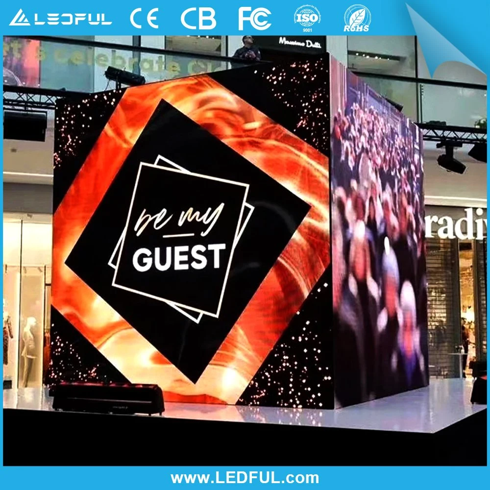 China Indoor-Werbung Zeichen Full Color P2,5 Feste Installation klein Pitch LED Digital Signage Display-Bildschirm