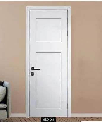 Interior de compensado de madeira exterior de porta a porta principal de madeira de Teca Double Door projetar a madeira maciça Porta de Entrada do painel de madeira Design da porta de madeira