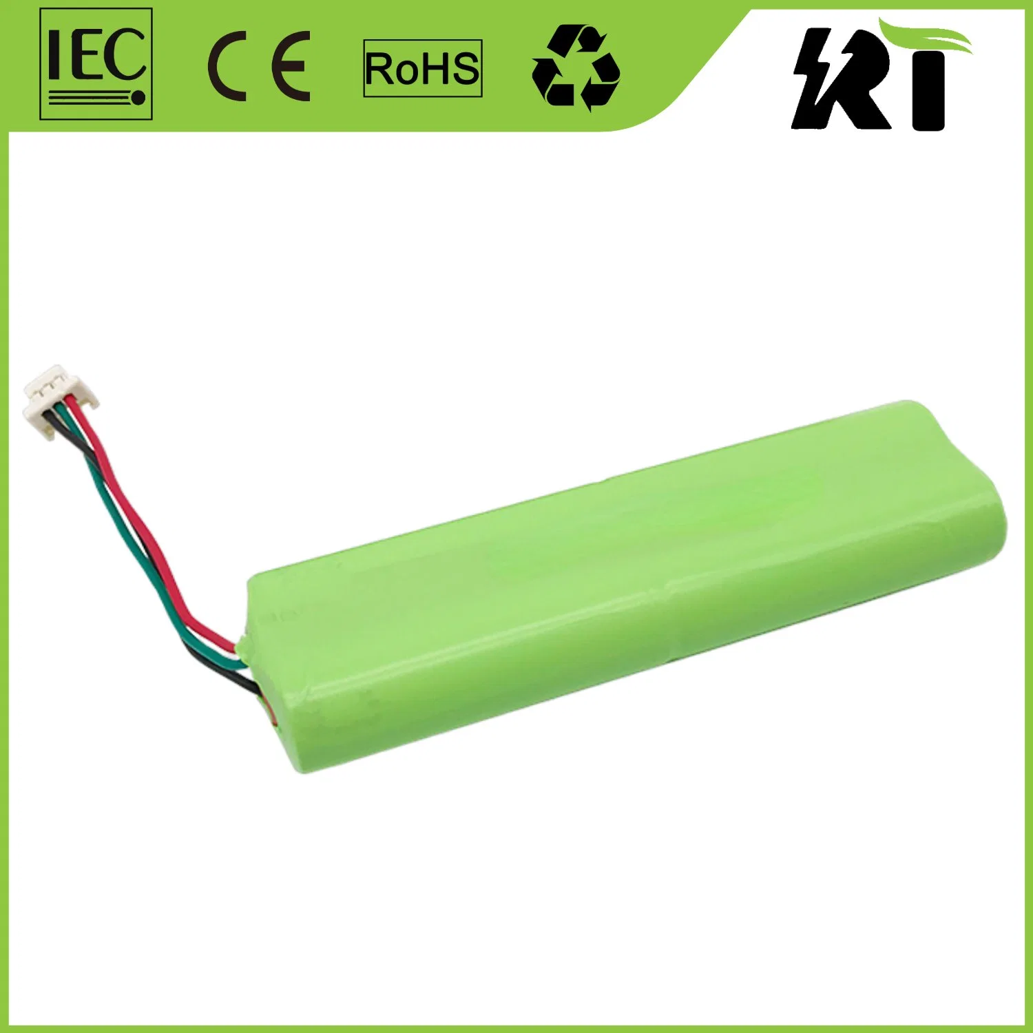 Nickel Metal Hydride Rechargeable Battery AA2200 NiMH Battery for Emergency Lighting Lamp