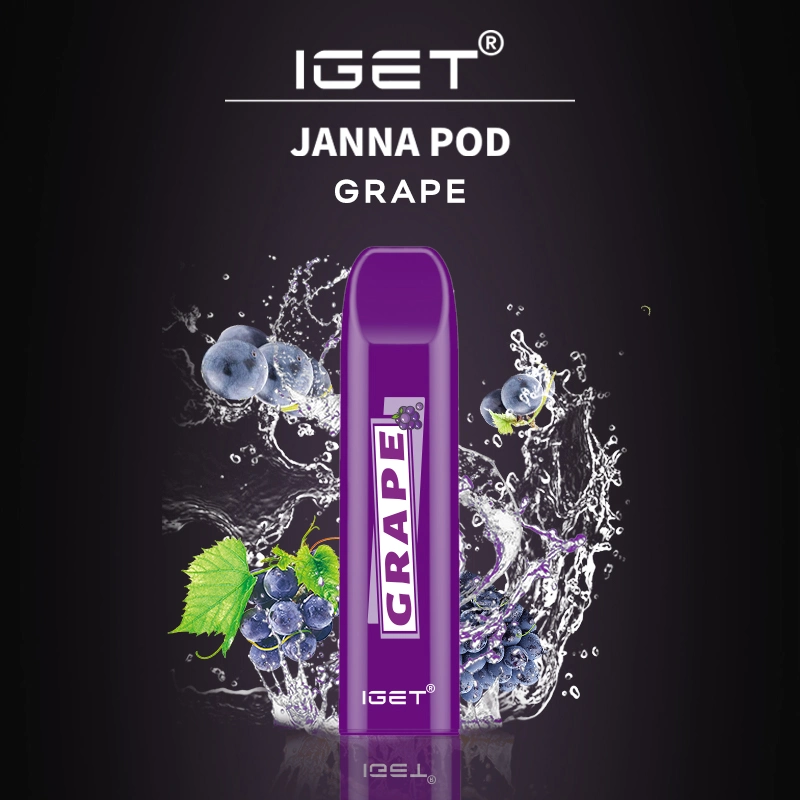 2ml Mini style Pen Iget e-cigarette Janna bon goût complet de certificat