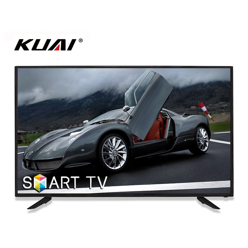 Cheap 4K de 65 pulgadas de pantalla plana de TV LED UHD Home Hotel TV LCD 43 pulgadas televisor inteligente
