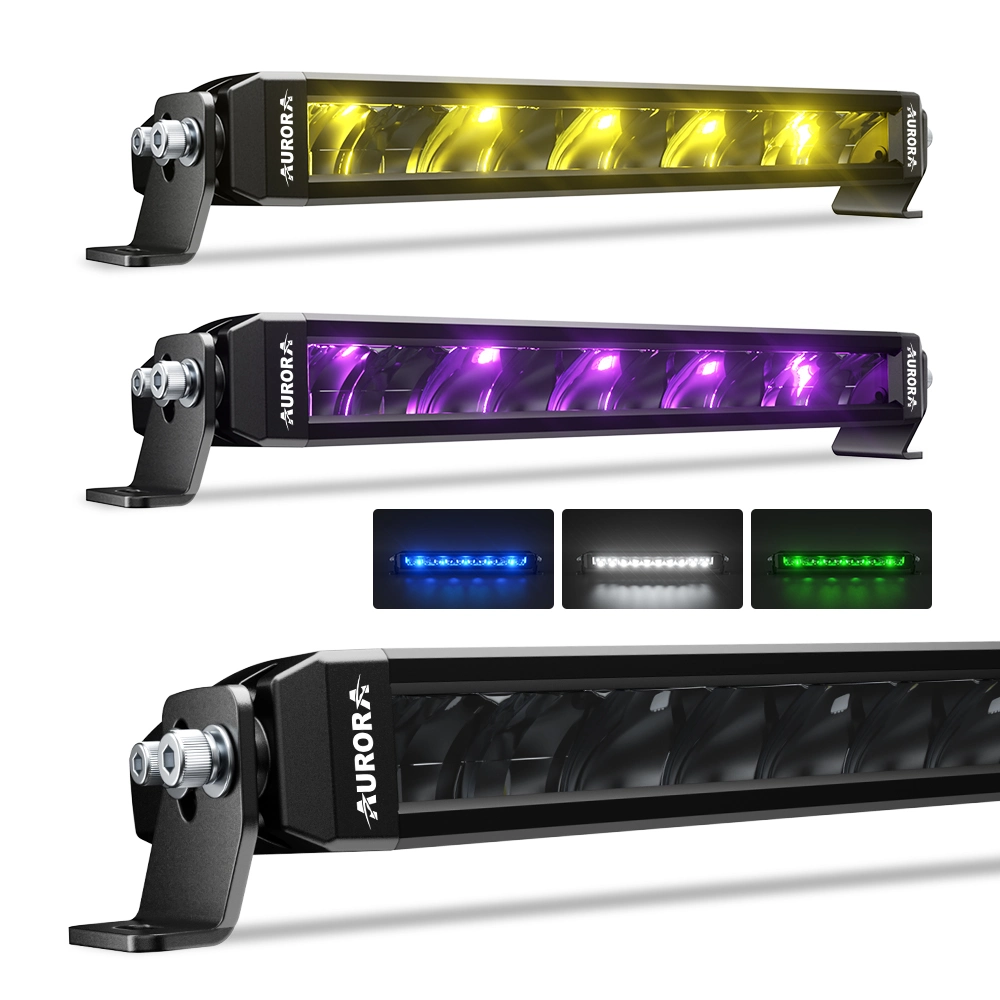 Aurora New RGB LED-Lichtleiste Offroad IP69K LED-Leiste Licht