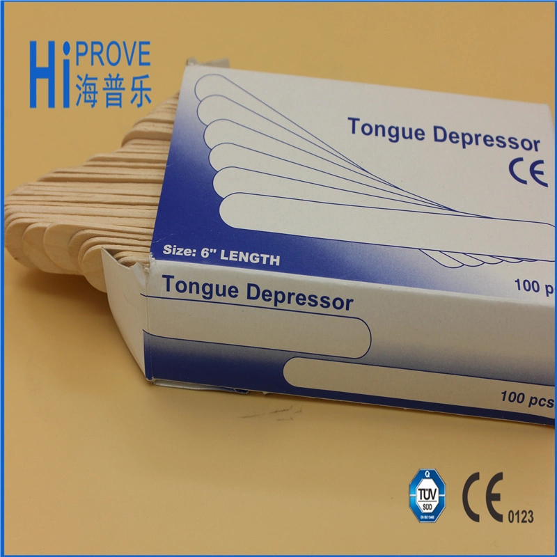 Disposable Wooden Tongue Depressor