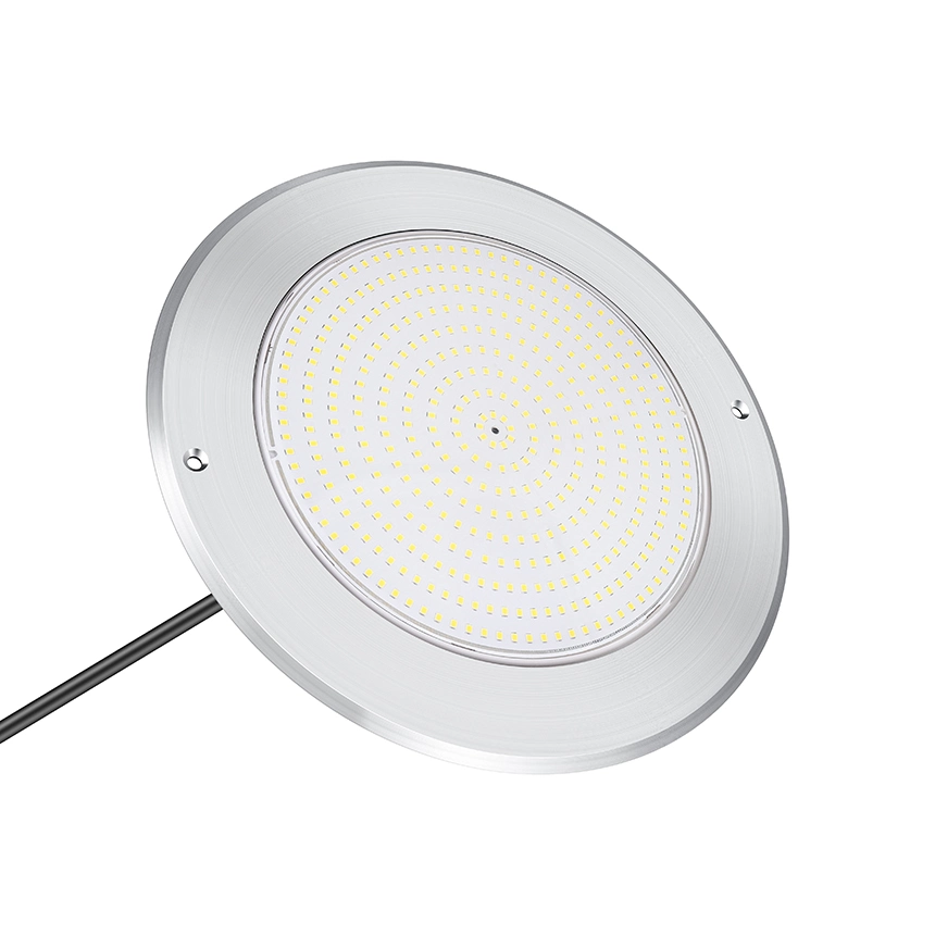 Xyh Impermeable IP68 nuevo diseño de un conjunto de 18 teclas de control remoto de Acero Inoxidable 18W Piscina RGB LED Luz subacuática