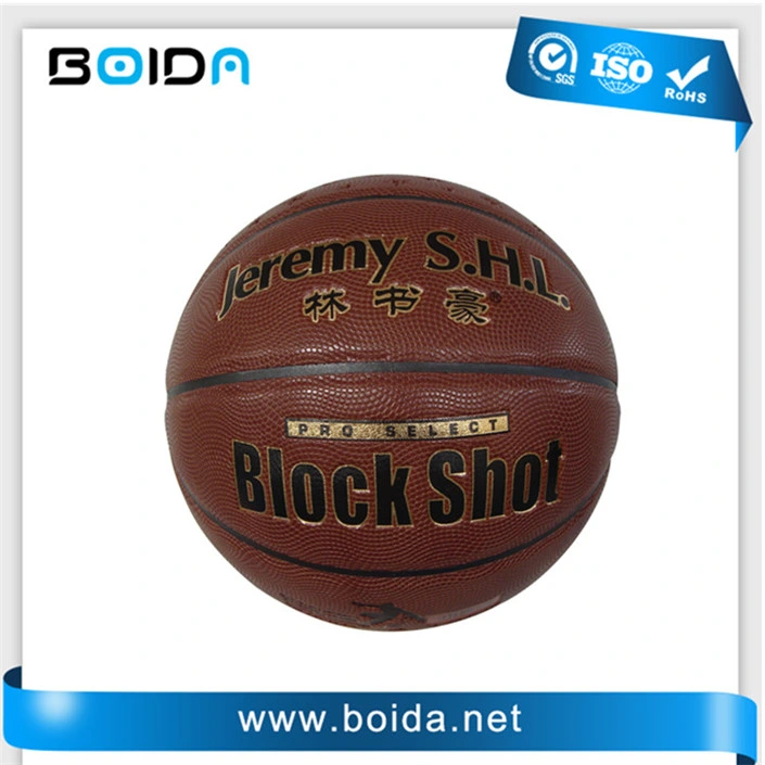 Promotional Waterproof PU PVC TPU Sport Rubber Basketball (B88770)