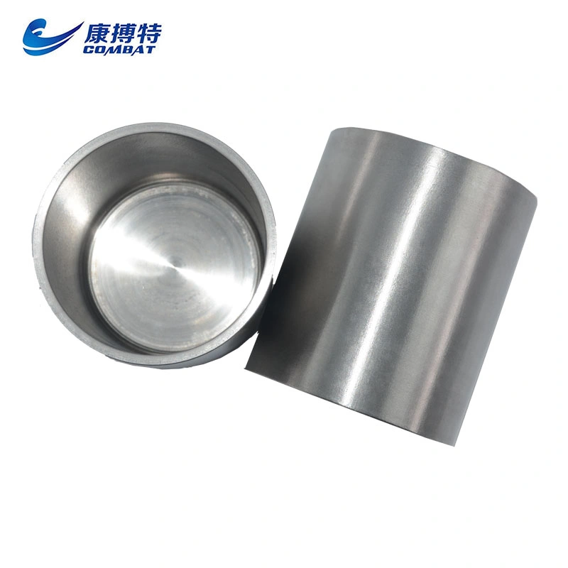 99.95% Forged Tungsten Crucible with Polished Surface