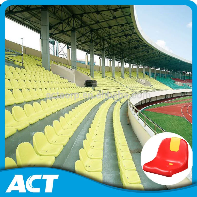 Factory Price PP Material Plastic Stadium Chairs Stadium Seats