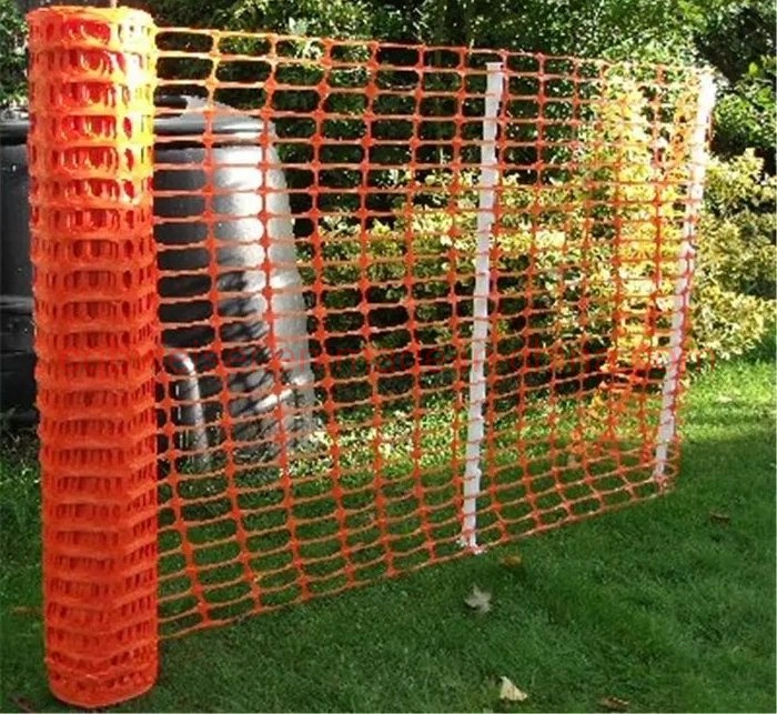 Grossista HDPE Laranja Safety Net Fence para Aviso Esqui