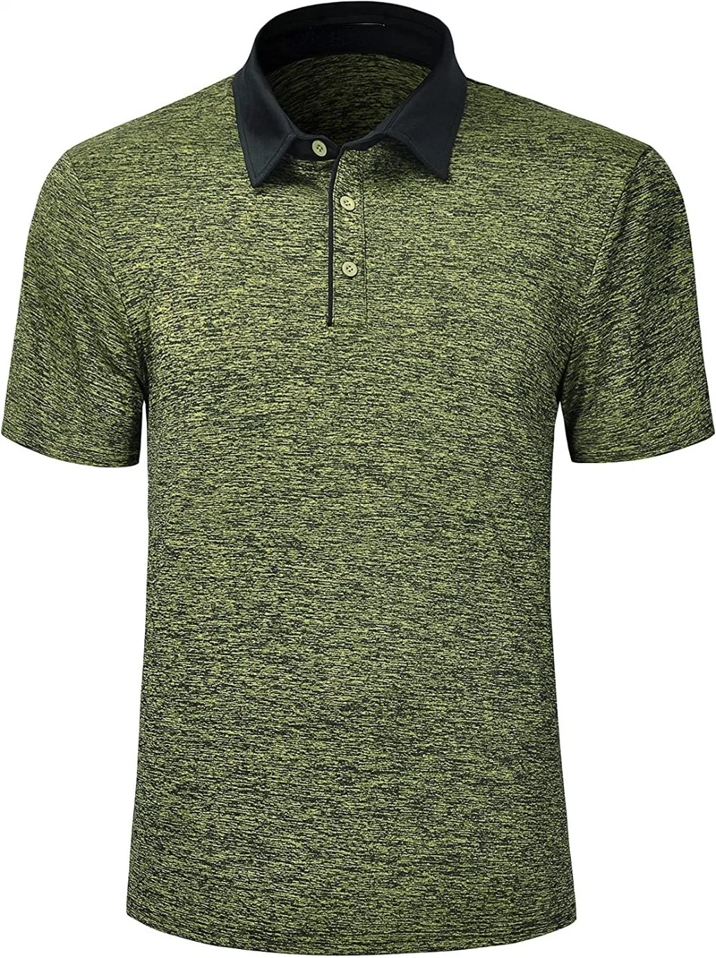 Men Camo Golf Shirts Moisture Wicking Short Sleeve Dry Fit Golf Polos