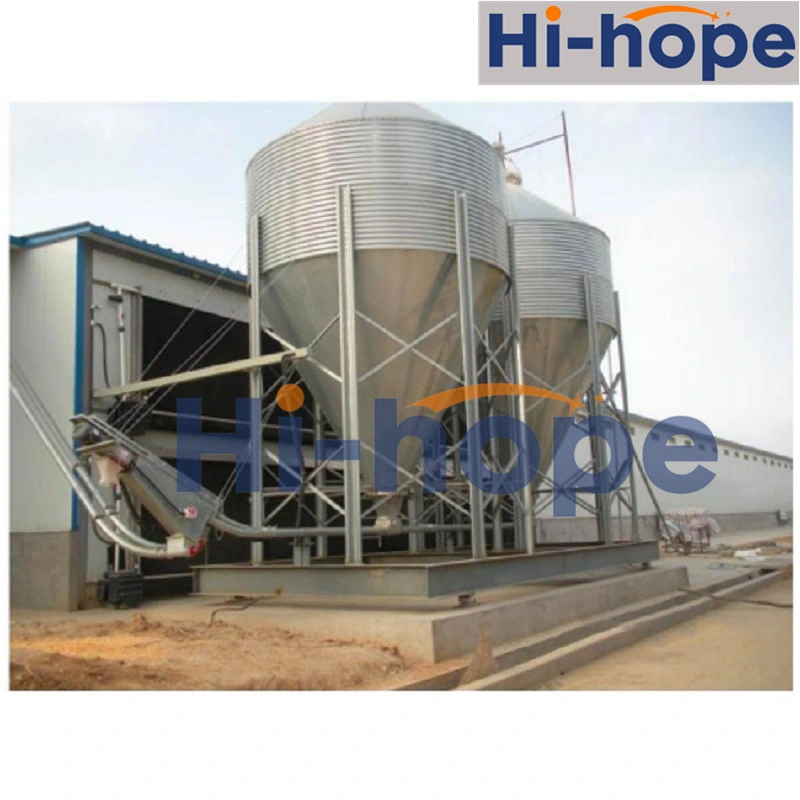 Poultry Equipment Galvanized Feed Storage Silo