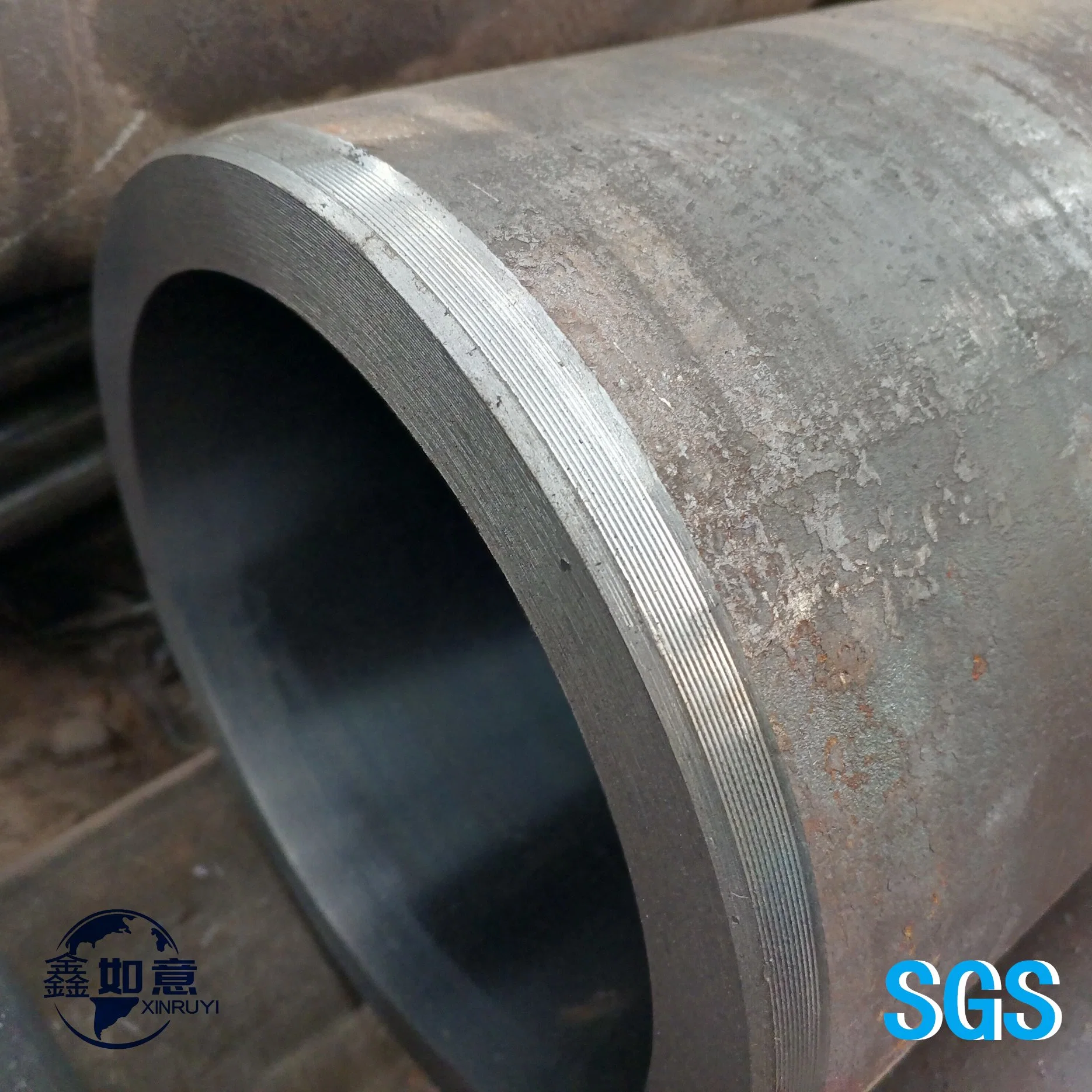 Tubo de aço polido de alta precisão para cilindro hidráulico ST52, Q345b