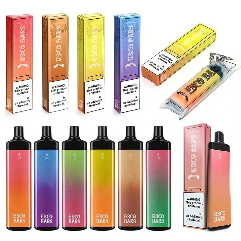 2022 nouveaux bars ESE d'arrivée 5000 stylo à usage unique Vape Pen Electronic Cigarette en gros vaporisateur dispositif Vape jetable 5000Fot Atomizer OEM