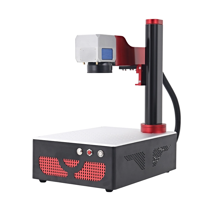 20W 30W 50W Fiber Laser Marking Alloy Laser Marking Machine Metal Portable Laser Marking Steel Laser Marking Machine Jewelry Aluminium Stainless Steel Metal