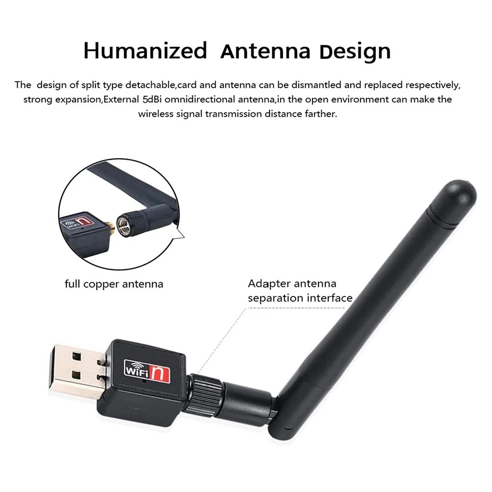 Сетевая плата Pix-Link Wireless 150Mbps USB WiFi адаптер адаптер WiFi адаптер