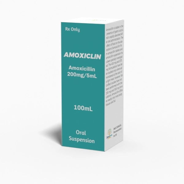 Amoxicillin Oral Suspension 200 Mg/5 Ml 100ml Penicillin