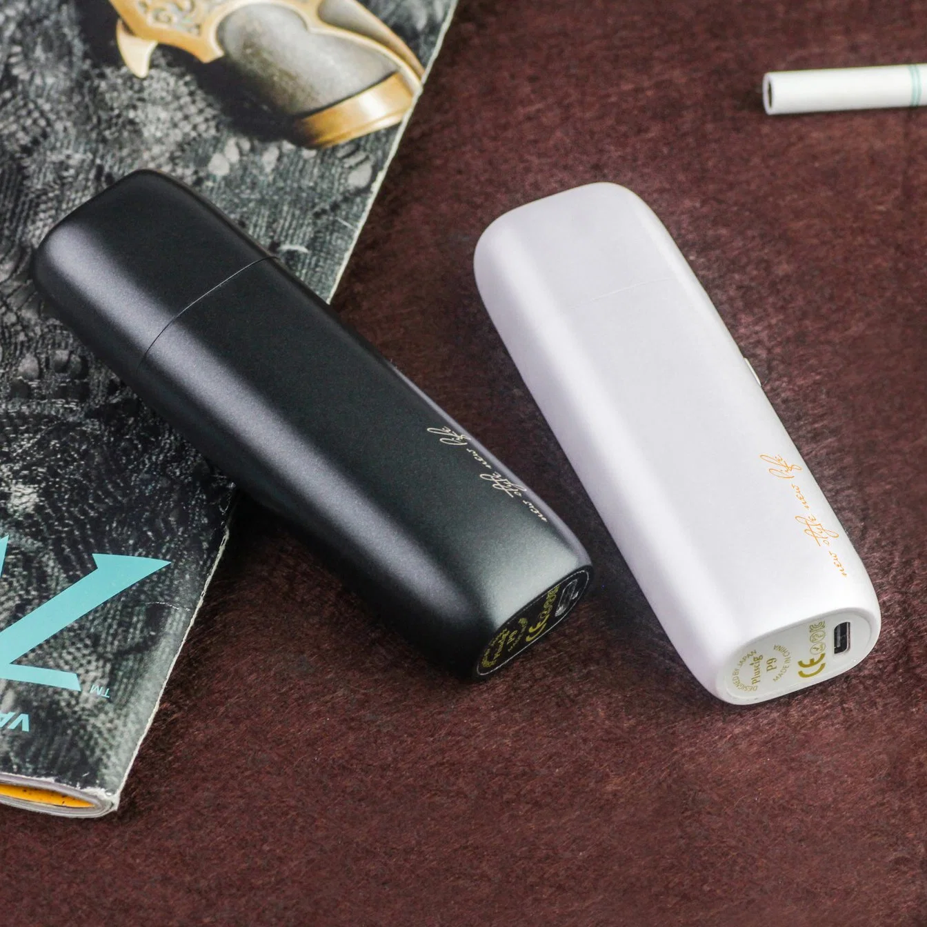 China Wholesale/Supplier Japan Hot Selling Heating Not Burning Electrical Cigarette Device Temperature Adjustable 3500mAh Compatible with Iqos Pluscig P9 vape