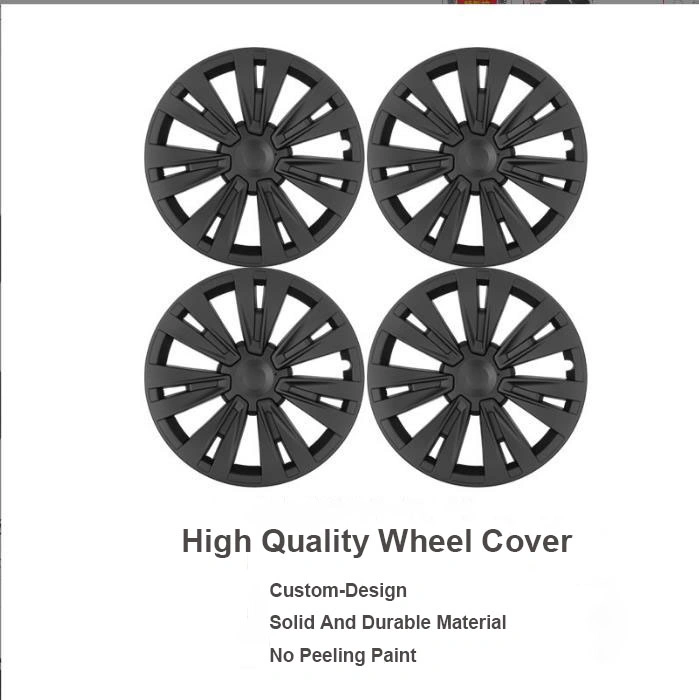 Hot Selling Newest Tesla Hubcaps for Model Y 19inch 4PCS Set Wheel Cover Hubcaps for Tesla Model Y Wheel Hub Cover