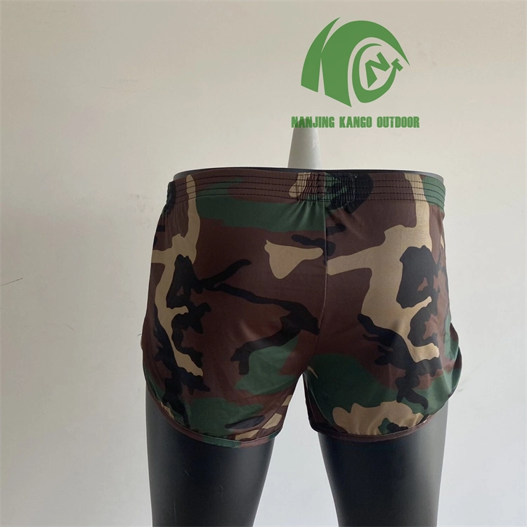 Kango Waterproofce Customized Logo Summer Running Shorts Colorful Camouflage Silkies Shorts Ranger Panties for Men and Women