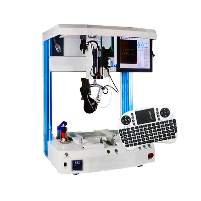 Automatic Soldering Machine for PCB Electronic Components Products Welding