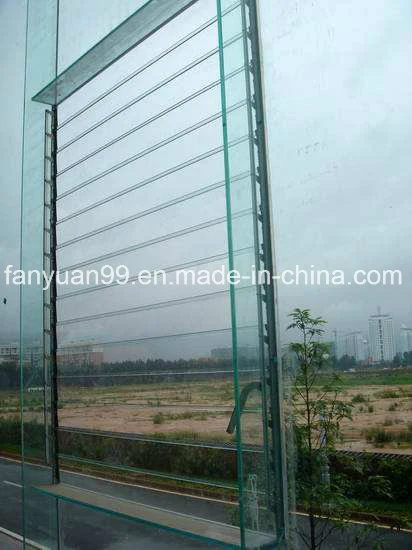 5mm Louver Glass Dull Edge/Obcure Louver Glass/Bronze Louver Glass/ Blue Louver Glass Supplier