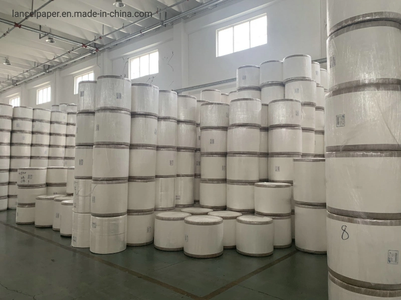 Factory Price Customized Parent Roll Raw Material Jumbo Roll White Rolling Paper Mother Roll