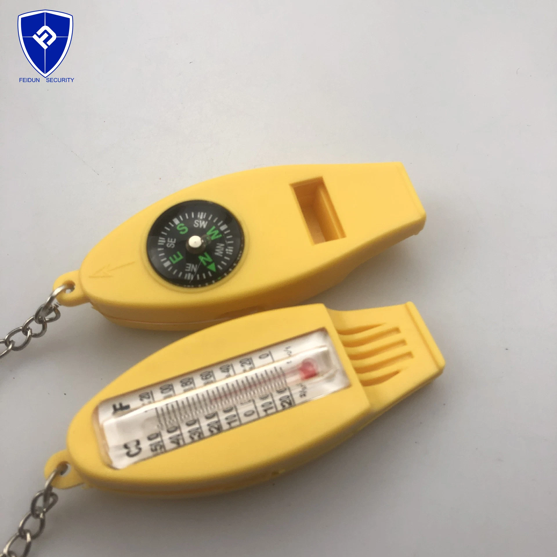 High quality/High cost performance  Safety Whistle with Camping Survival Whistle Compass Thermometer Magnifier