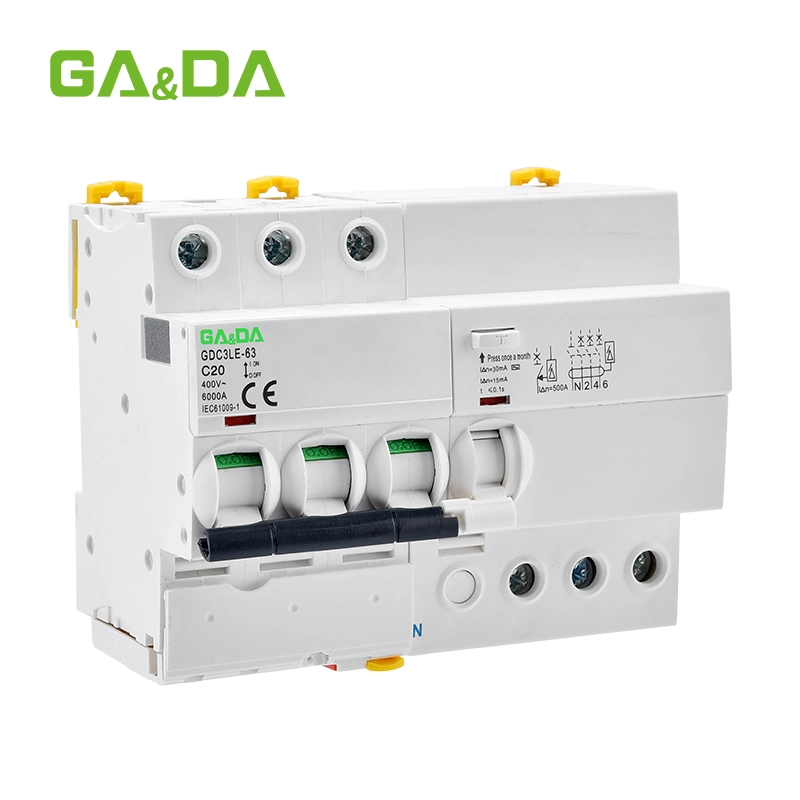 Mini MCB 400V MCB 3p Miniature Circuit Breakers