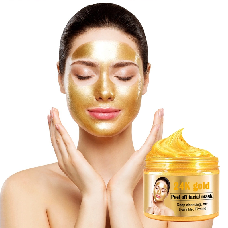 Antirides de produits de beauté SPA Corée pour les femmes or 24K Masque facial de collagène