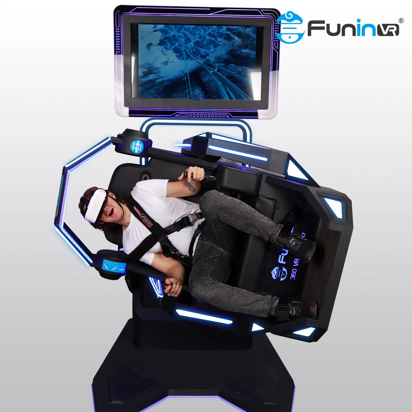 360 grados Simuladores interactivos 9d 360 VR Video Arcade interactivo Juegos