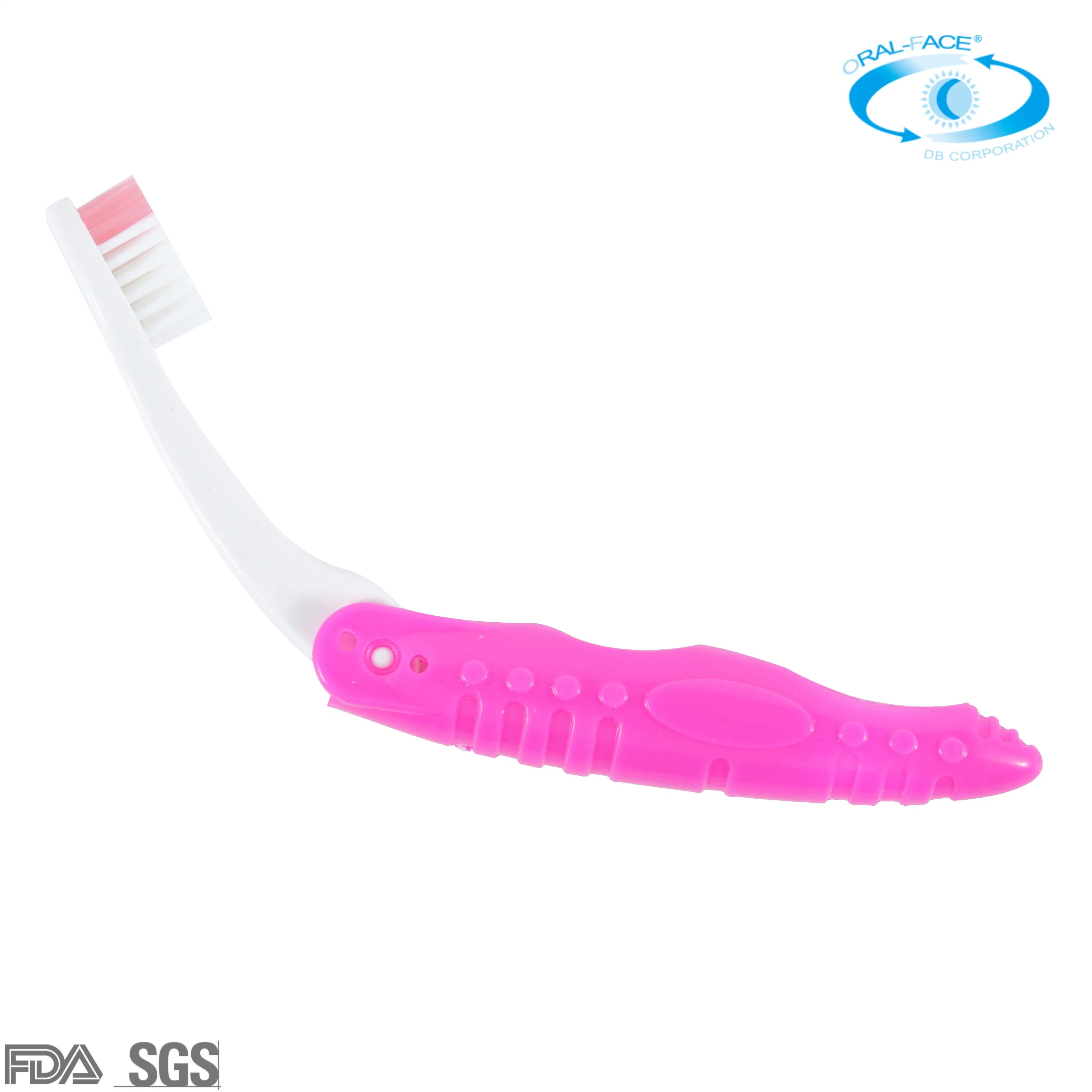 Wholesale/Supplier OEM Low Price Foldable Soft Household/Travel Nylon Oral Care Toothbrush