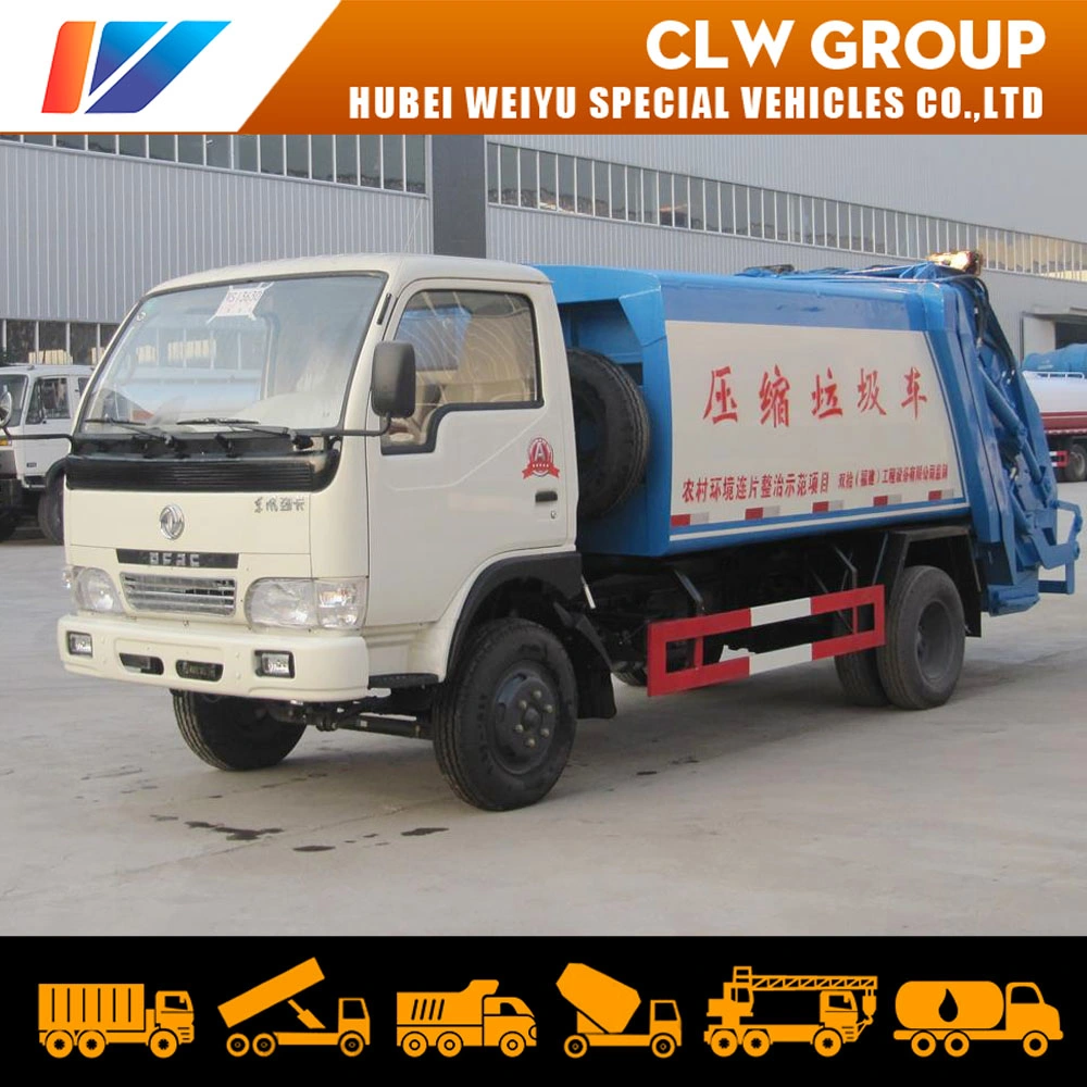 Waste Treatment Refuse Collection Vehicle Dongfeng Self-Loading Garbage Truck