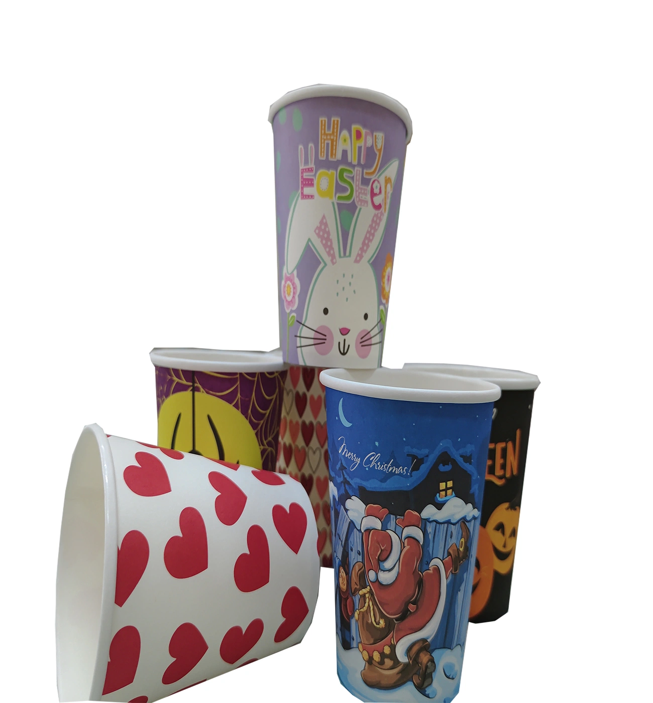 9oz Disposable Single Wall Tea Paper Cups