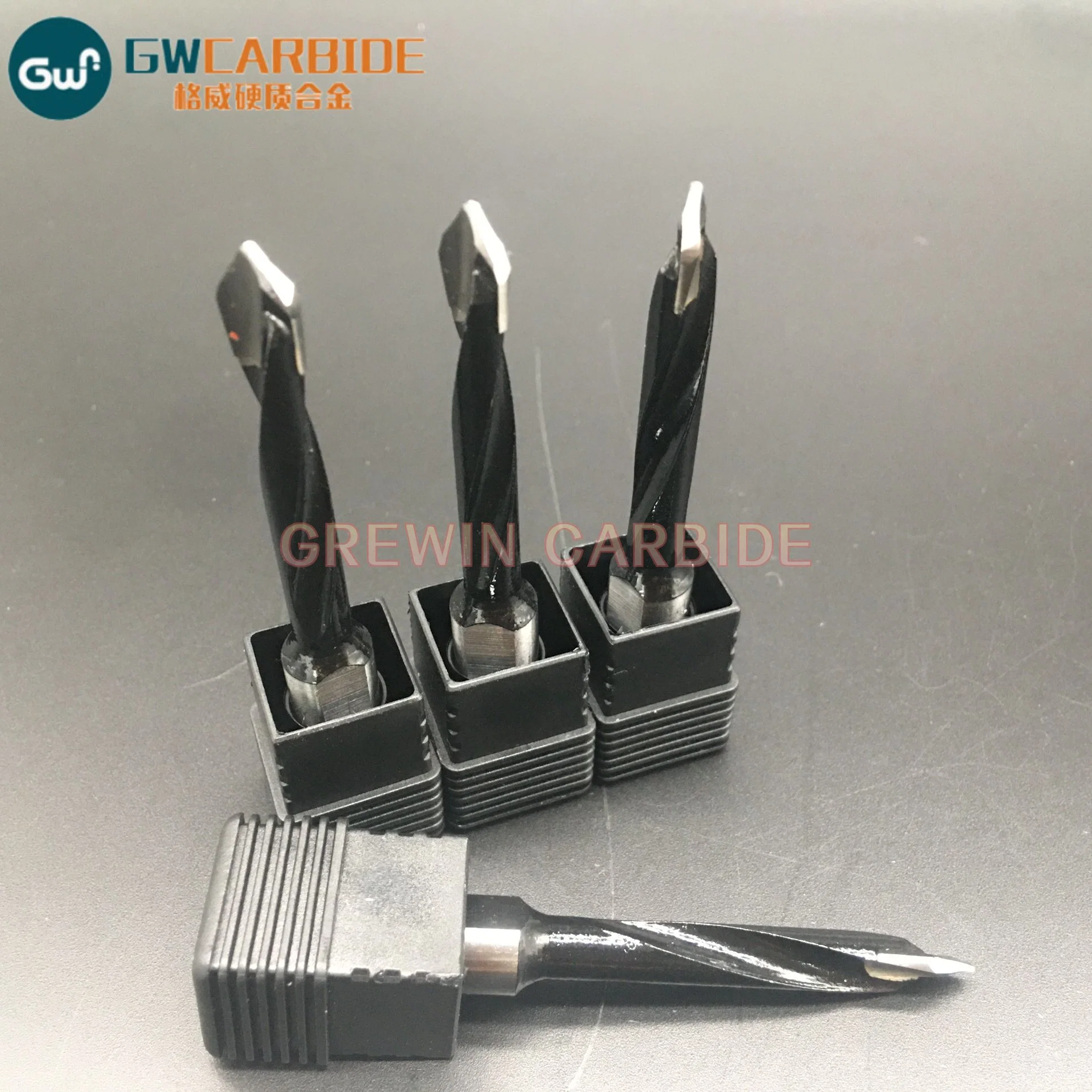 Gw-Carbide High quality/High cost performance  Solid Carbide Wood Hard Chamfer Cutter Mill Drill Bit for Woodworking Machine