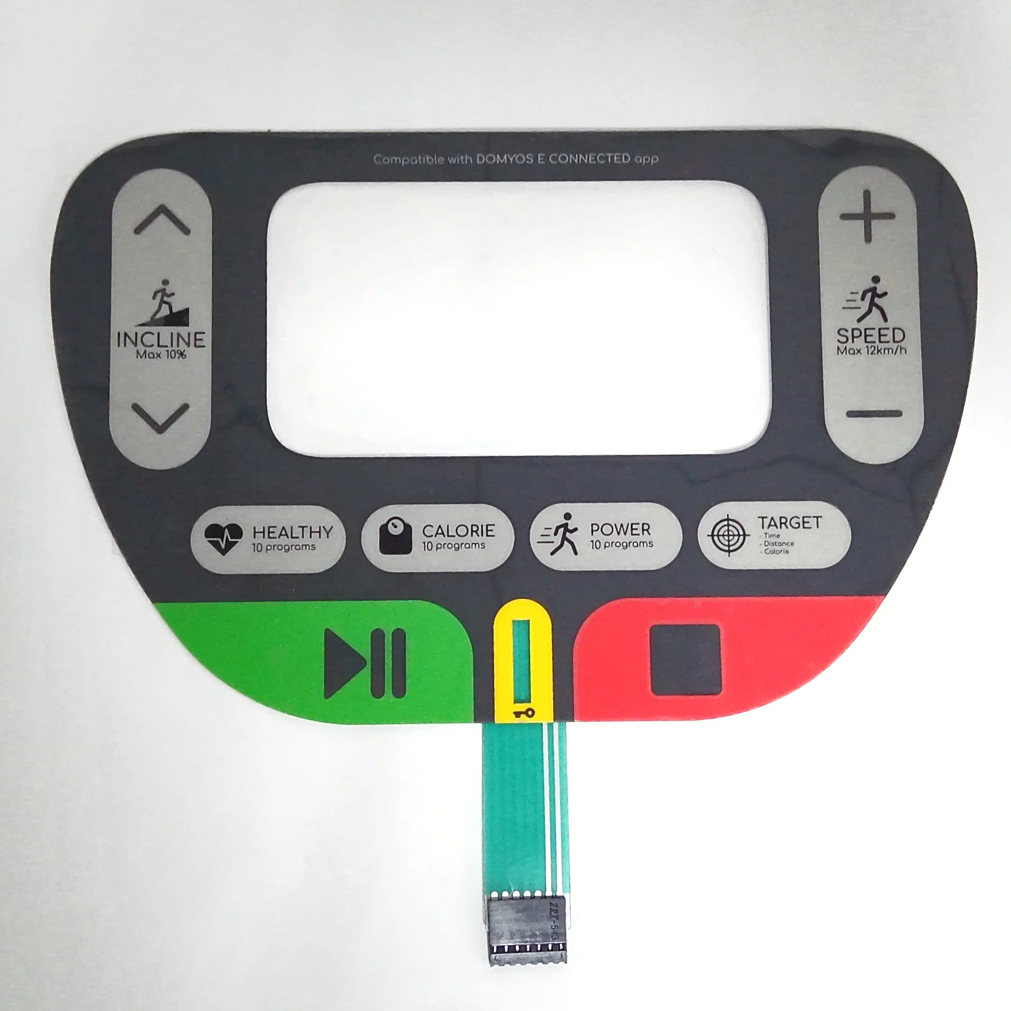 Custom Pet/PC Membrane Switch Keyboard with Silk Screen Printing Overlay