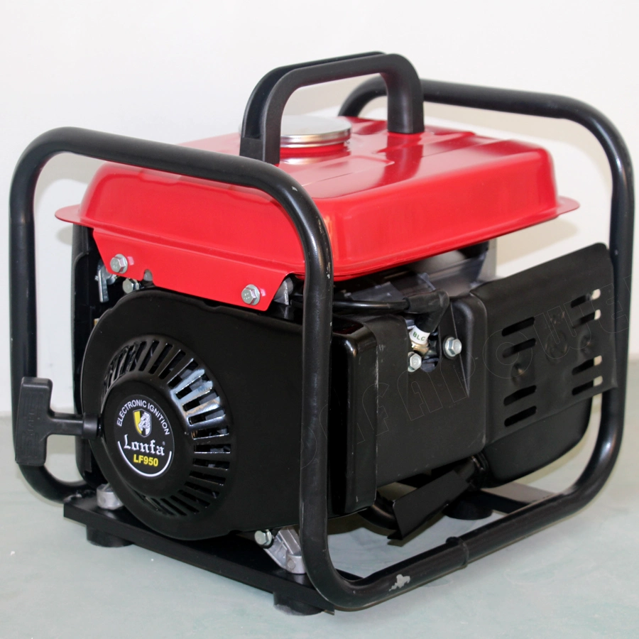 Lonfa 63cc Small 2 Stroke Gas Powered Portable Mini Petrol Generator 450W 500W 650W 650va 750W 800W 950W 900 1000 Watt