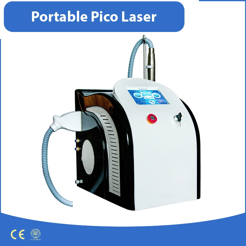 White&Black Color Pico Laser Q-Switched Permanent Tattoo Removal Machine for Sale