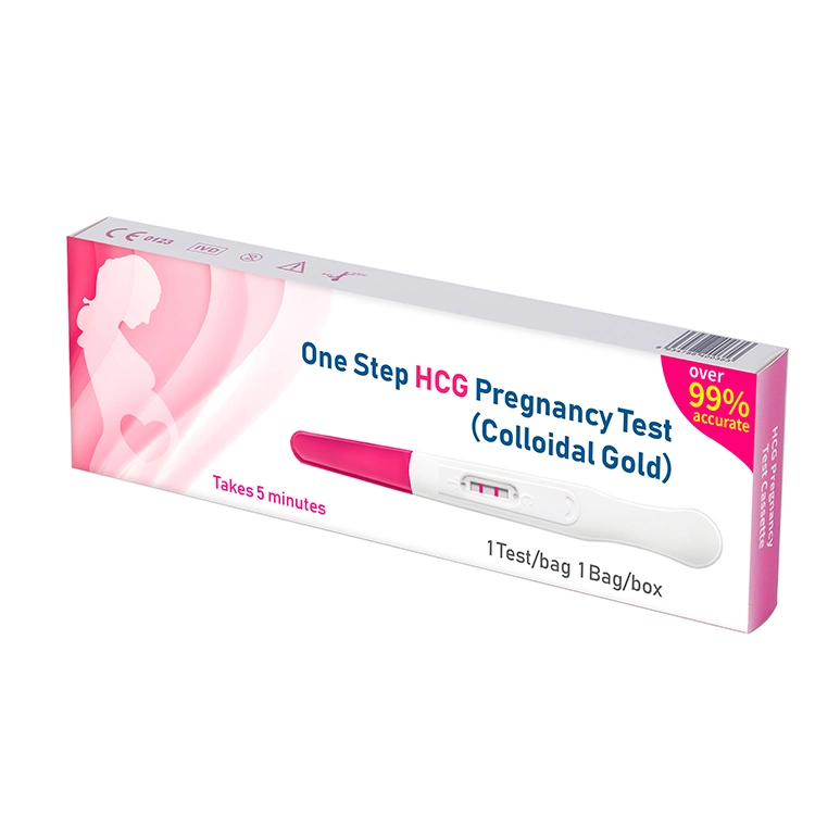 Hot Sale Pen Type Using Pregnancy Test Strip HCG Midstream Pregnancy Test