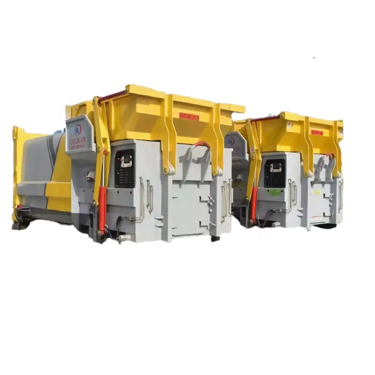 8-20 Cubic Meter Waste Garbage Compactor Truck Waste Wheelie Bin Compactor Garbage Compression Equipment