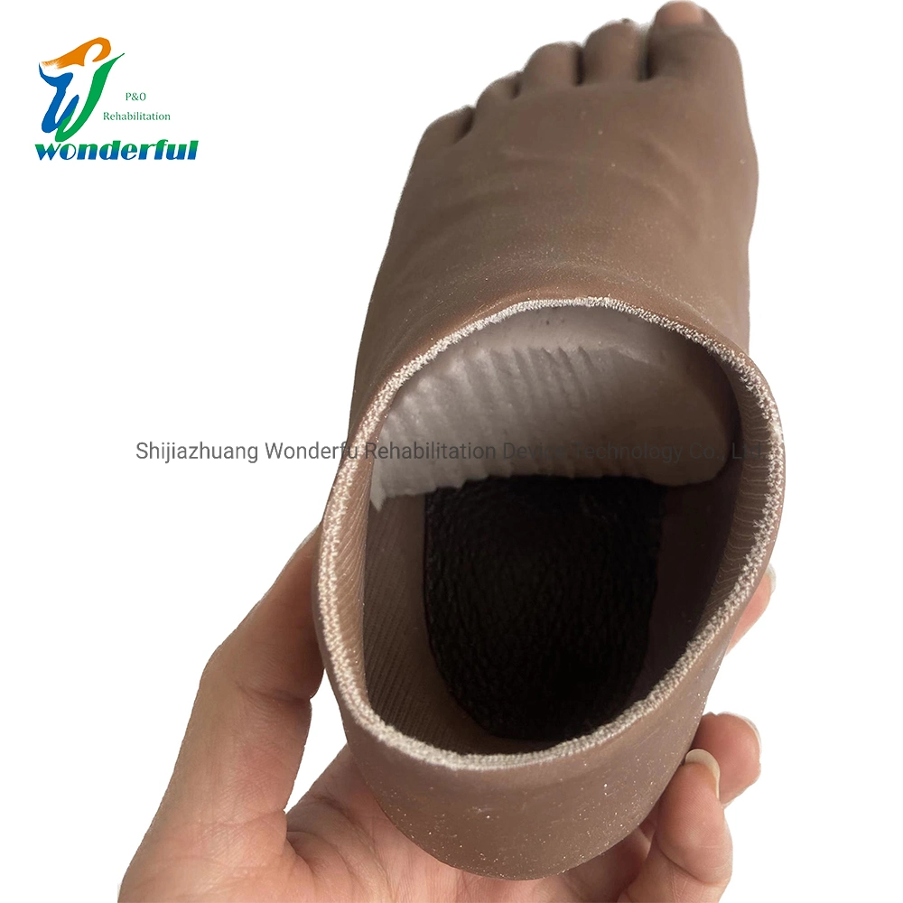 Artificial Limbs Custom Silicone Foot Cosmetic Foot Prosthetic Foot Cover