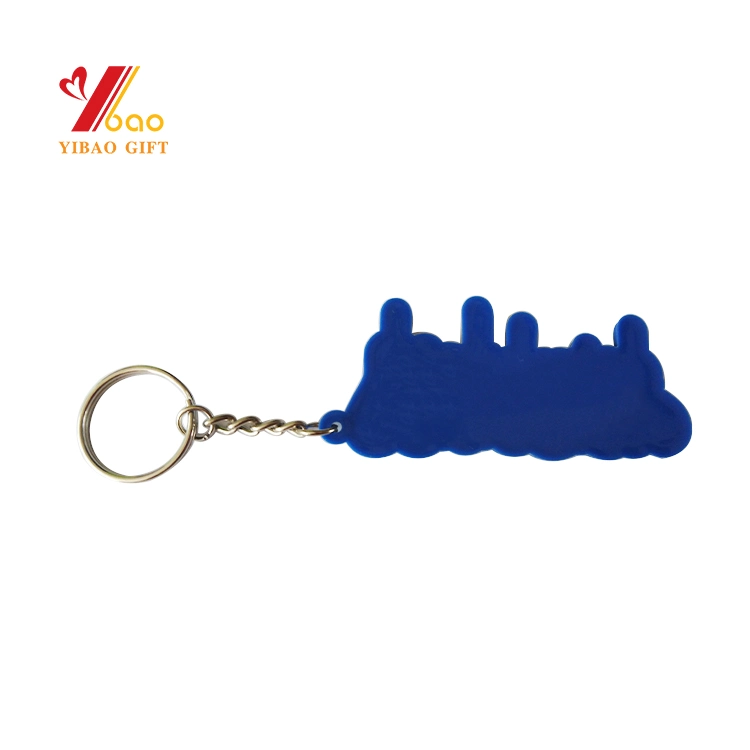 Wholesale/Supplier Souvenir Gift Custom Youth Style Creative High-Imitation Fashion Soft 3D Shape Plastic Keychain Silicone Rubber PVC Key Chain (YB-PK-4)