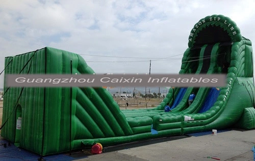 2023 Nuevo barato Inflatable Dragon Park Jumping Bouncer con tobogán Para niños