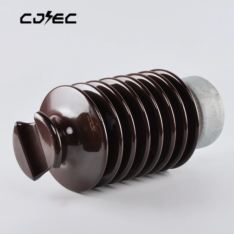 12.5kn 45kv 57-3 Porcelain Line Post Insulators for Transmission Lines