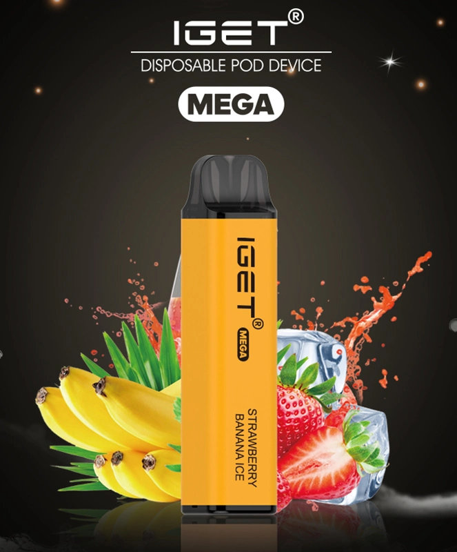 Iget Mega 3000 — одноразовые амортизаторы E Cig 5% 1450 мА/ч. Электронная сигарета